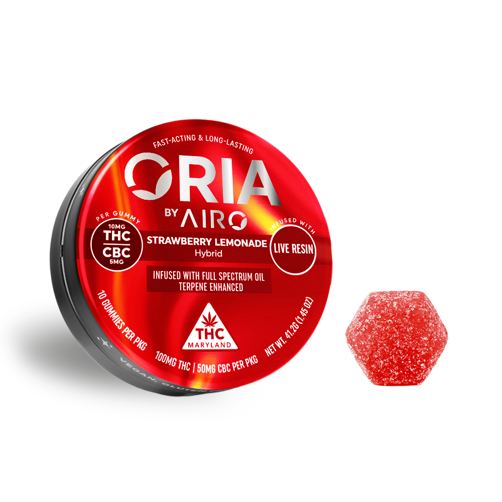 strawberry lemonade - 100mg  candies - hybrid  - 10pk