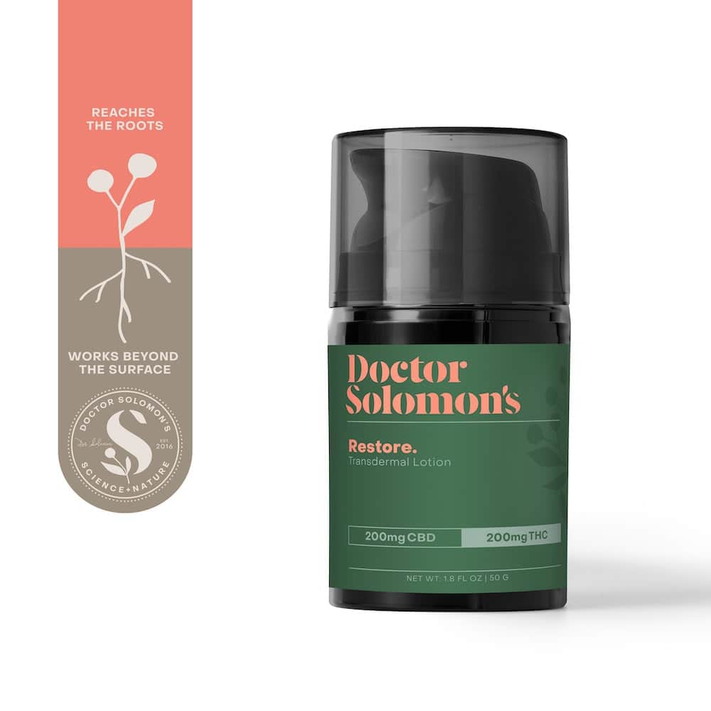 Restore 1:1 - 200mg Lotions - Cbd