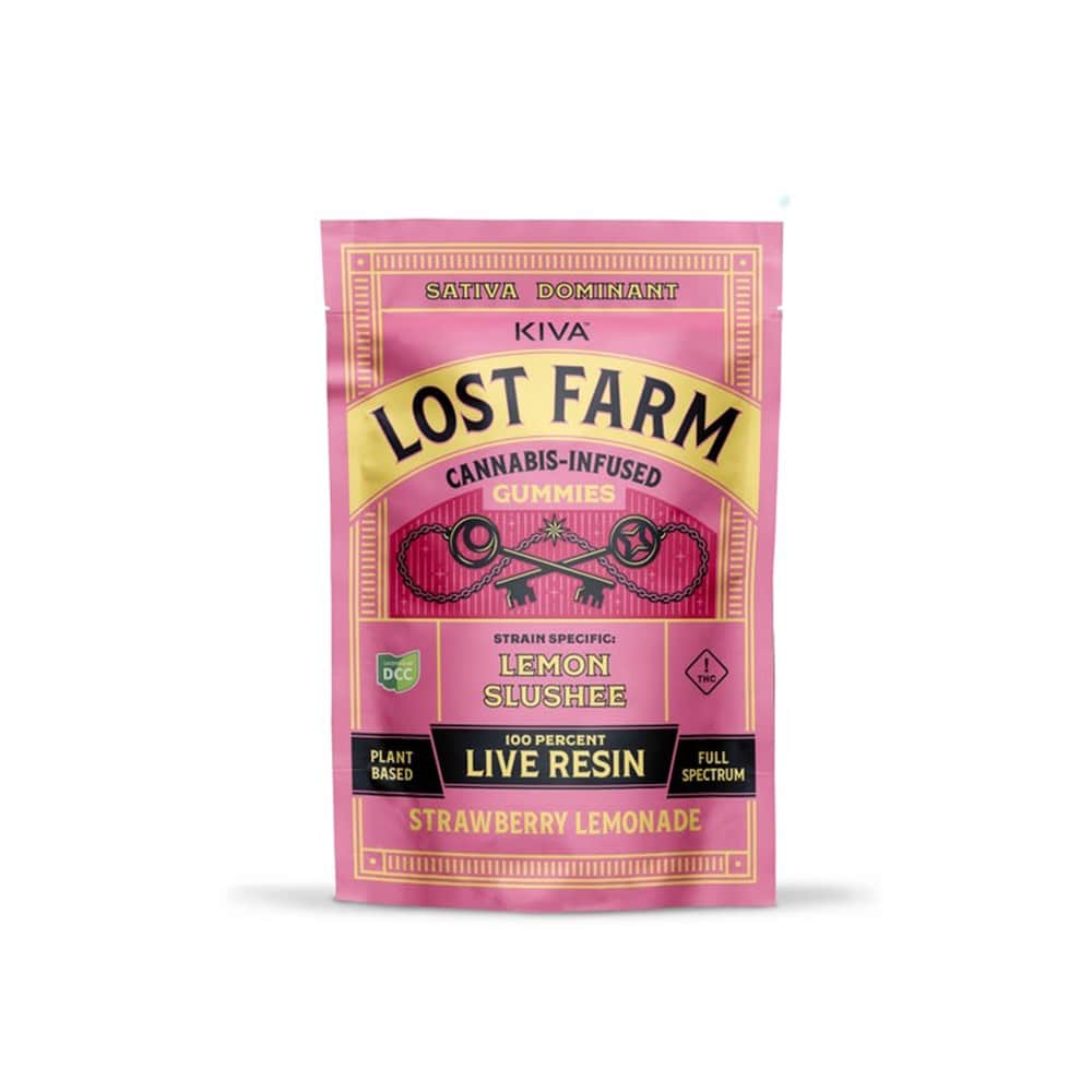 lemon slushee x strawberry lemonade - 100mg  candies - sativa  - 10pk