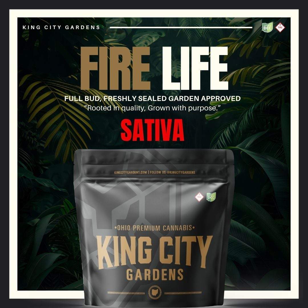 Fire Life - 2.83g Whole Buds - Sativa