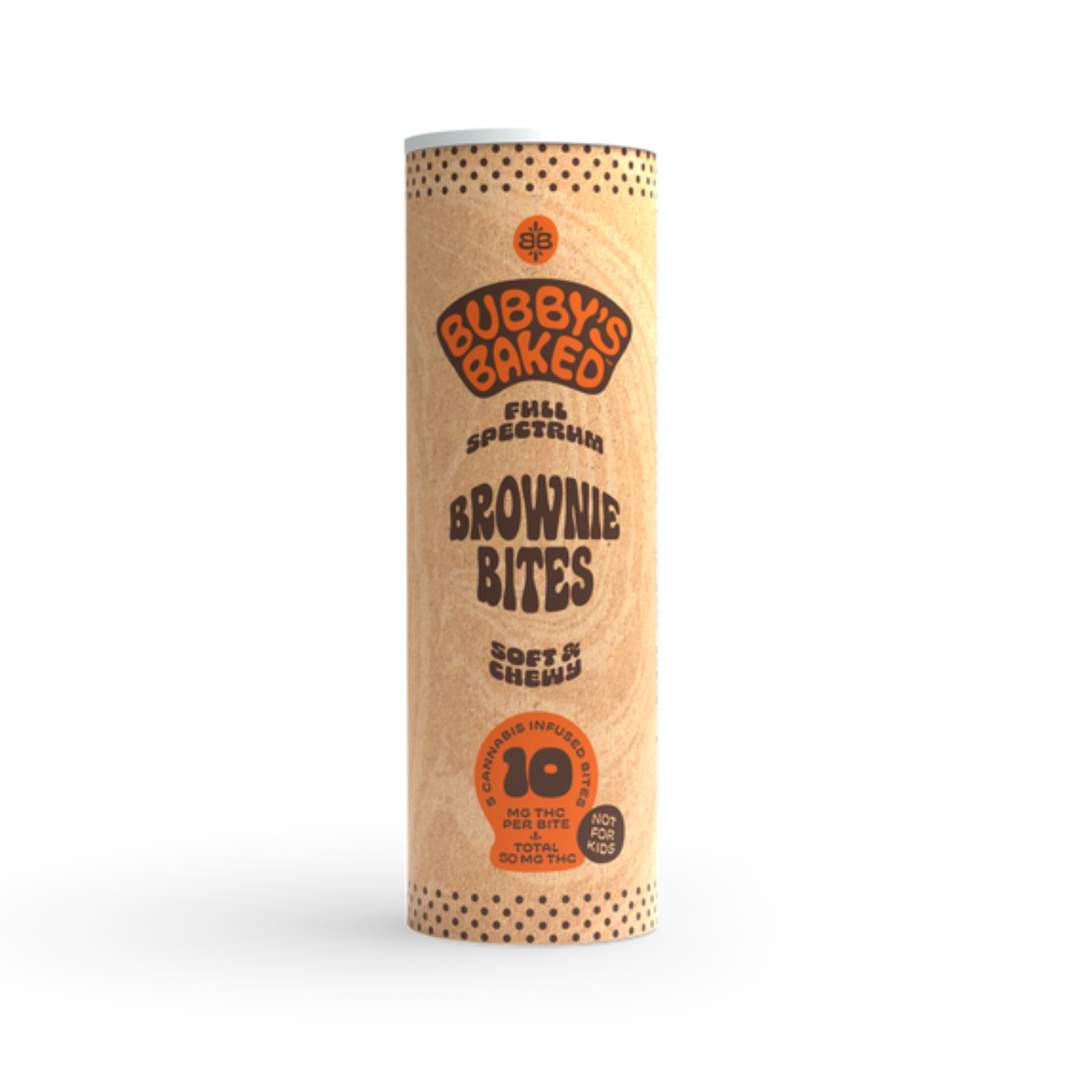 birthday cake bites - 50mg baked goods - hybrid - 5pk