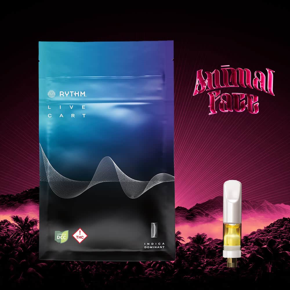 Animal Face - 1g Live Resin Cart - Indica