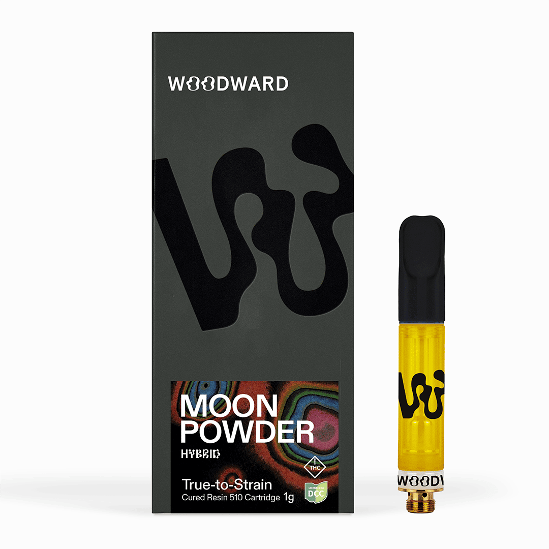 moon powder - 1g cured resin cart - hybrid 