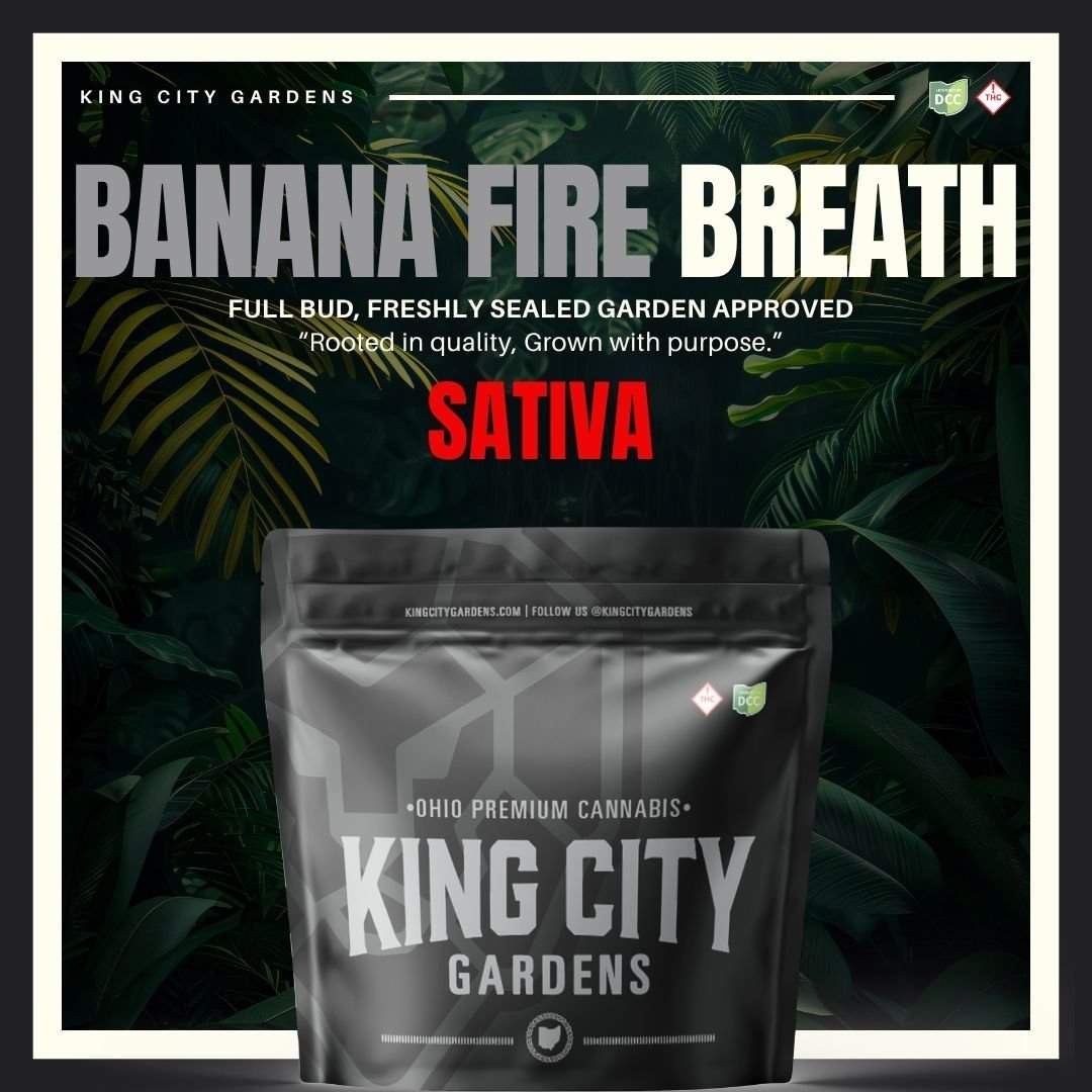 banana fire breath - 2.83g smalls - sativa