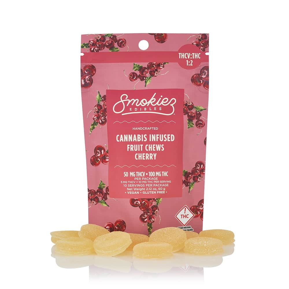 sweet cherry + THCV - 100mg  candies - hybrid  - 10pk