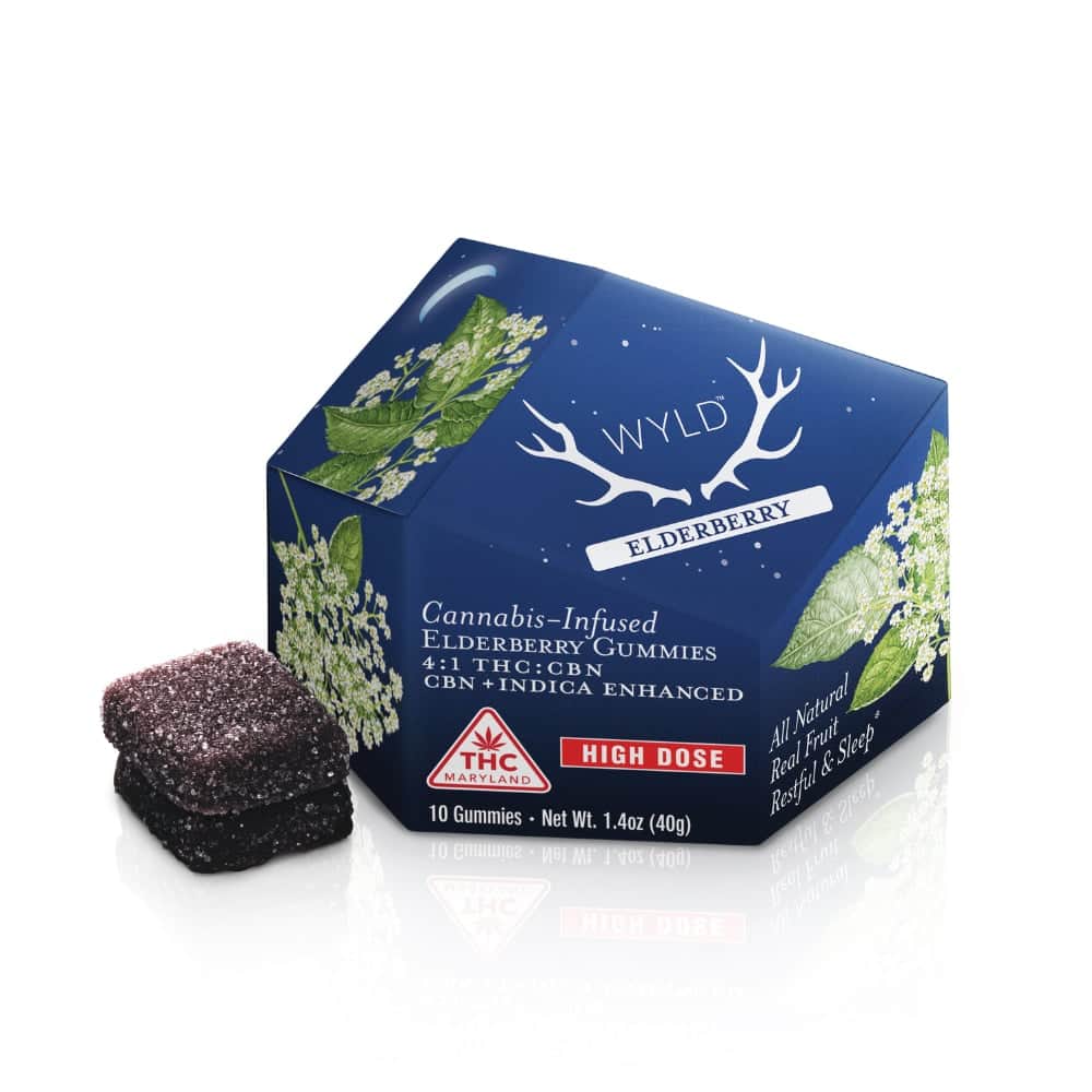 elderberry - 400mg candies - indica - 10pk