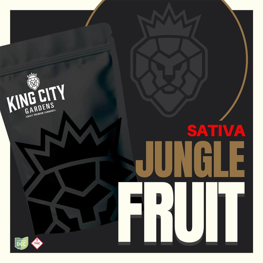 jungle fruit - 14.15g  whole buds - sativa 