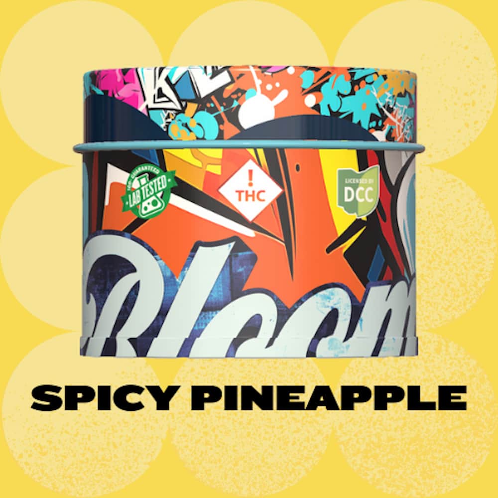 spicy pineapple - 100mg  candies   - 10pk