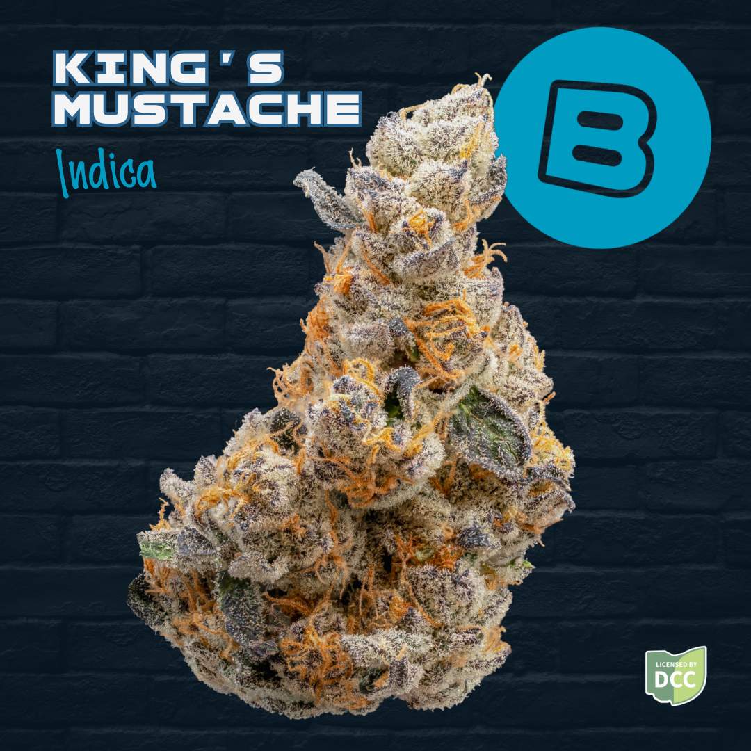 Kings Mustache - 2.83g Whole Buds - Indica