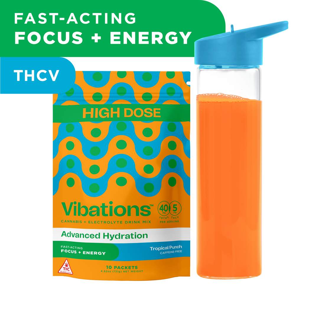 tropical punch - 400mg  drinks - sativa  - 10pk