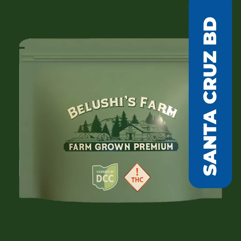 santa cruz bd - 14.15g  shake - sativa 