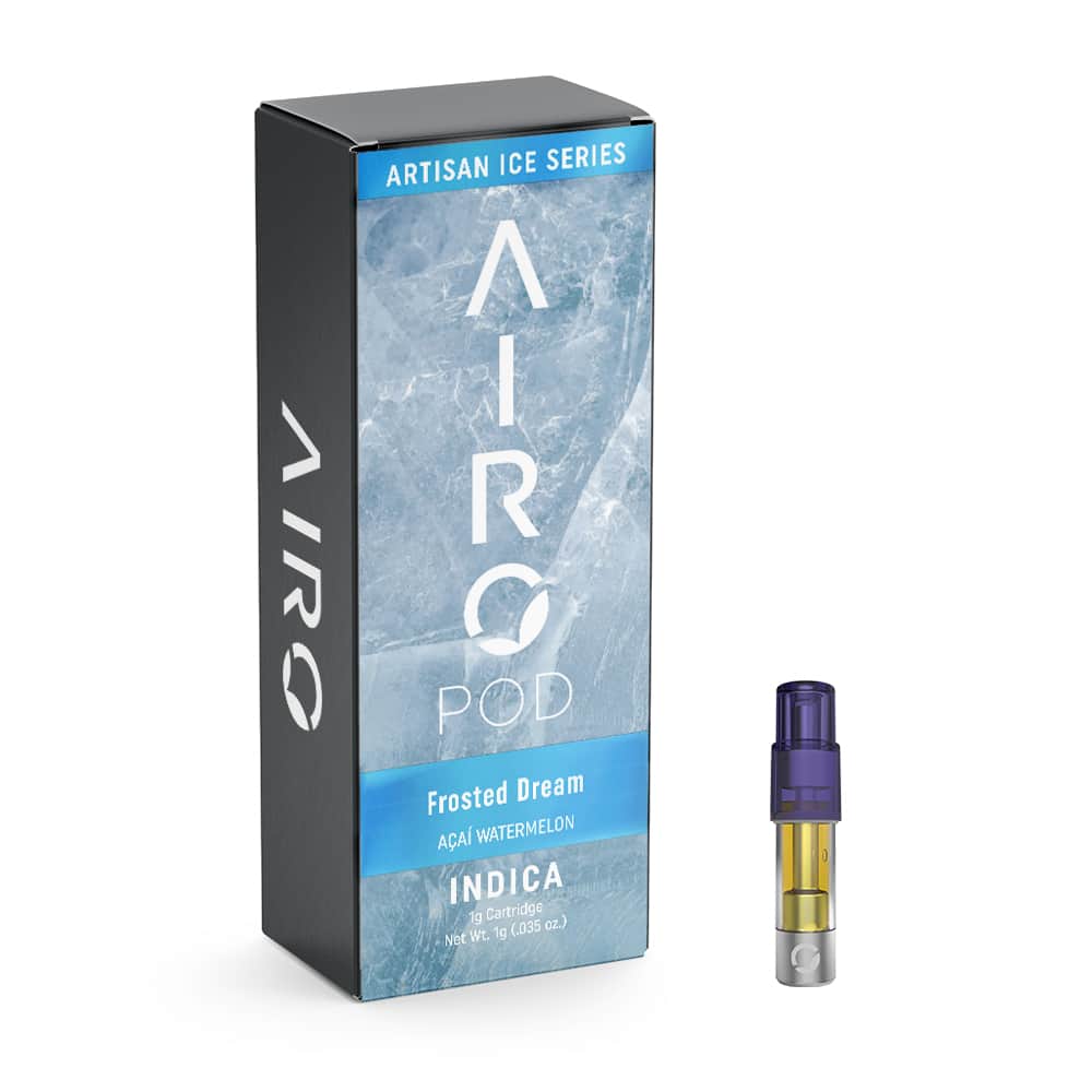 frosted dream "acai watermelon" - 1g distillate airo pod - indica