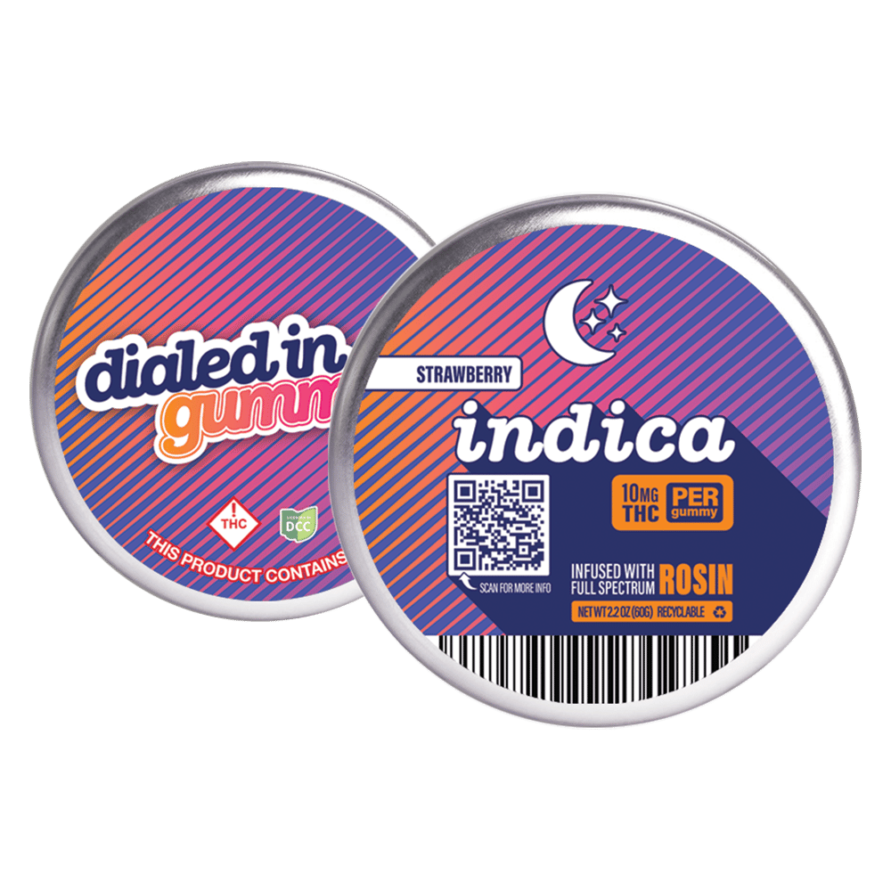 strawberry - candies 100mg - indica - 10pk