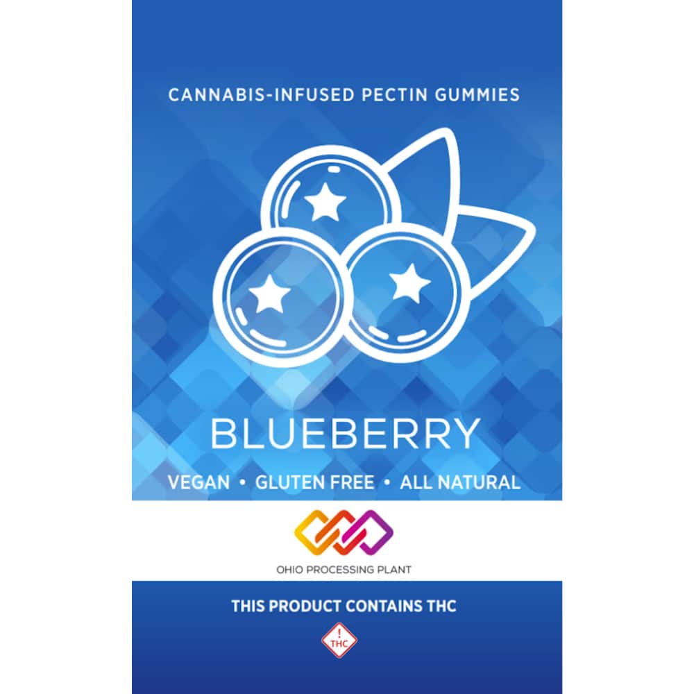 blueberry - 100mg  candies   - 10pk
