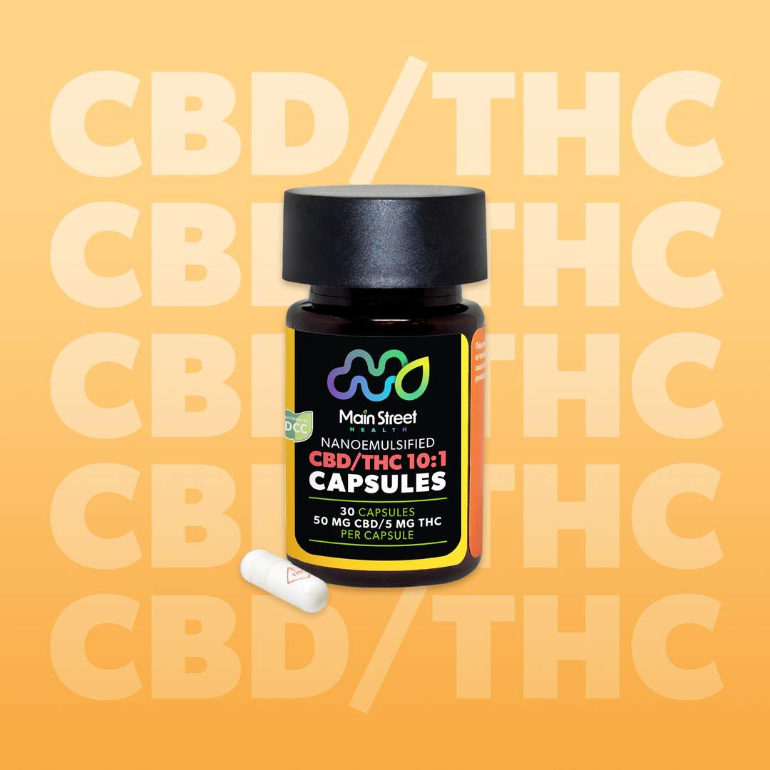 10:1 Cbd/THC - 150mg Capsules - Cbd - 30pk