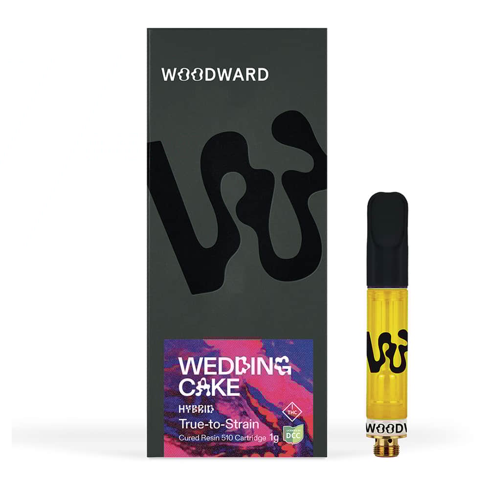 wedding cake - 1g cured resin cart - hybrid 