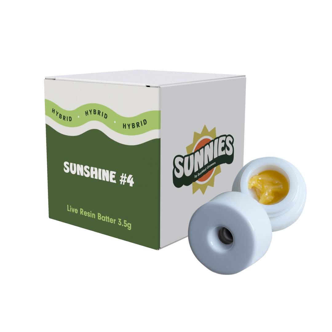 sunshine #4 - 3.5g  live resins - hybrid 