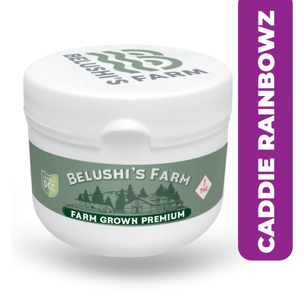 caddie rainbowz - 2.83g whole buds - hybrid