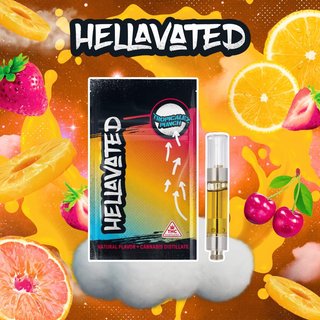 Tropicalez Punch - 1g Distillate Cart - Hybrid