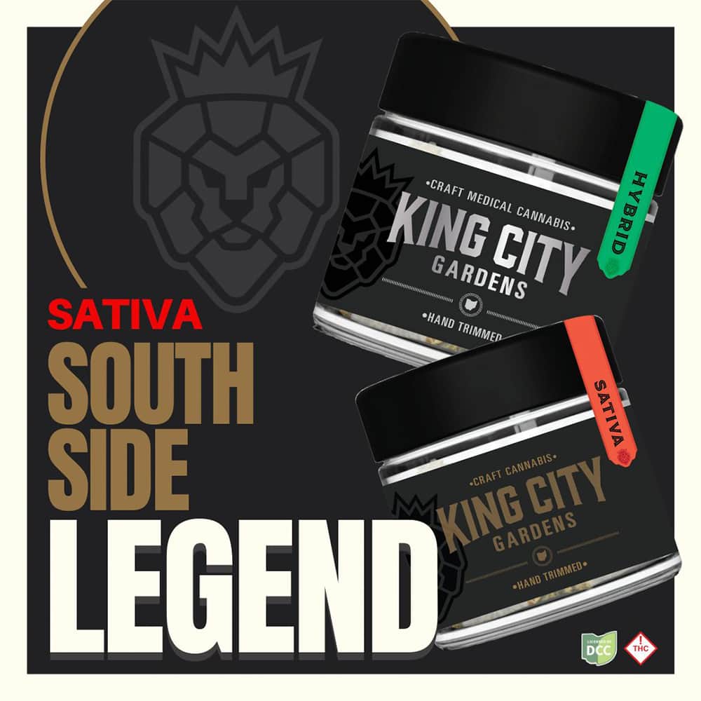 south side legend - 2.83g  whole buds - sativa 