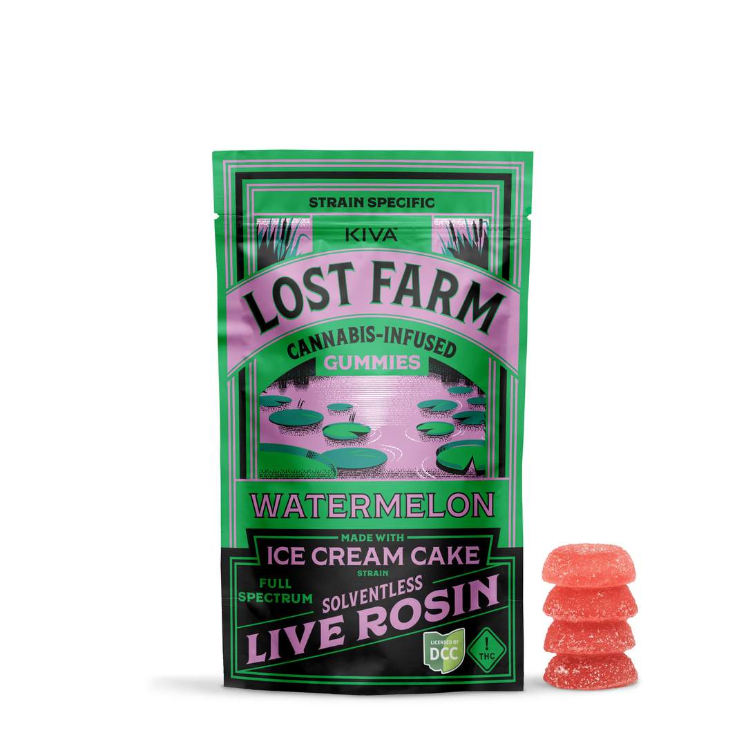 ice cream cake x watermelon - 100mg  candies - indica  - 10pk