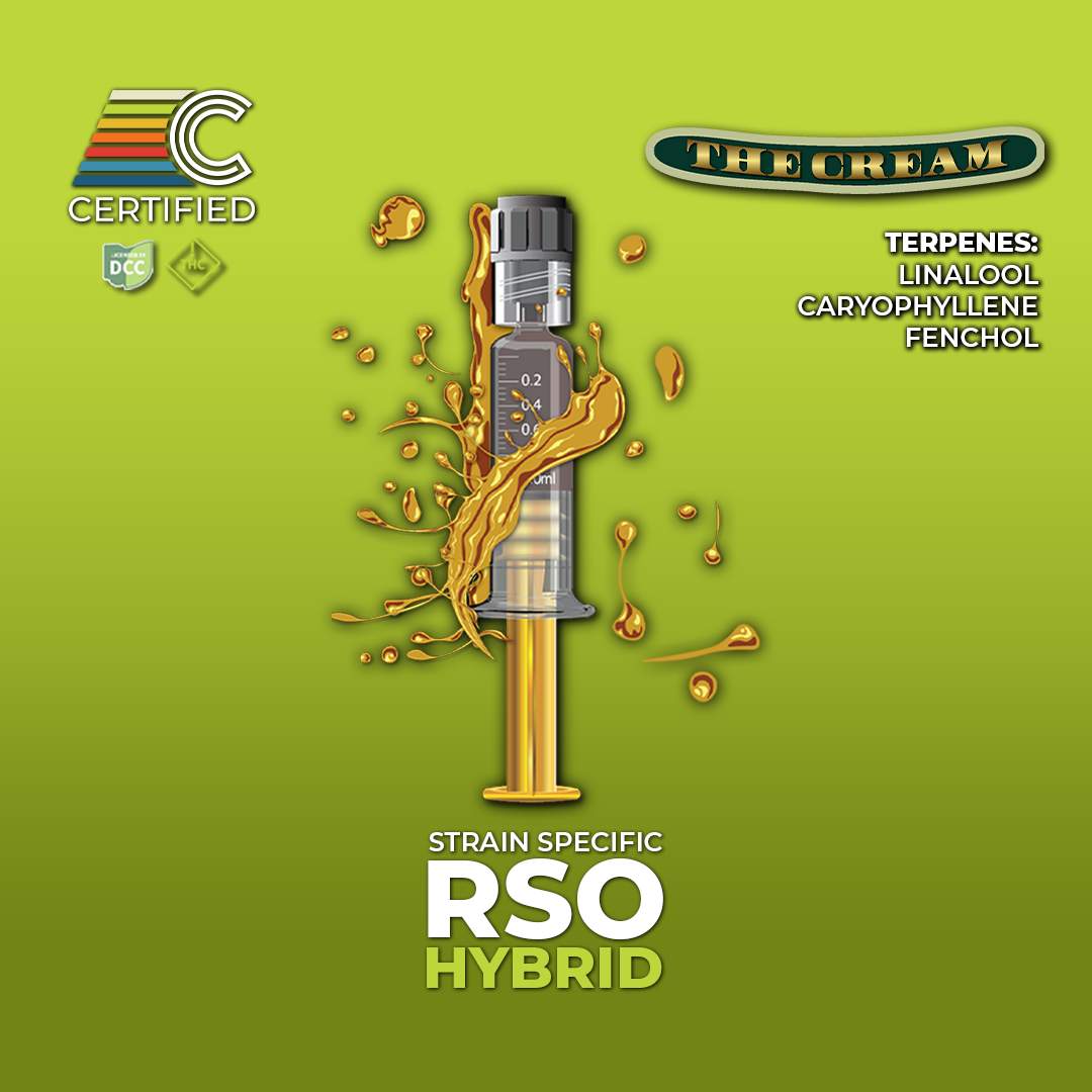 the cream - 1g  RSO - hybrid 