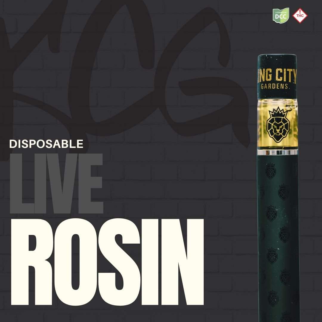 yellow merengue guy - 0.5g live rosin disposables - hybrid 