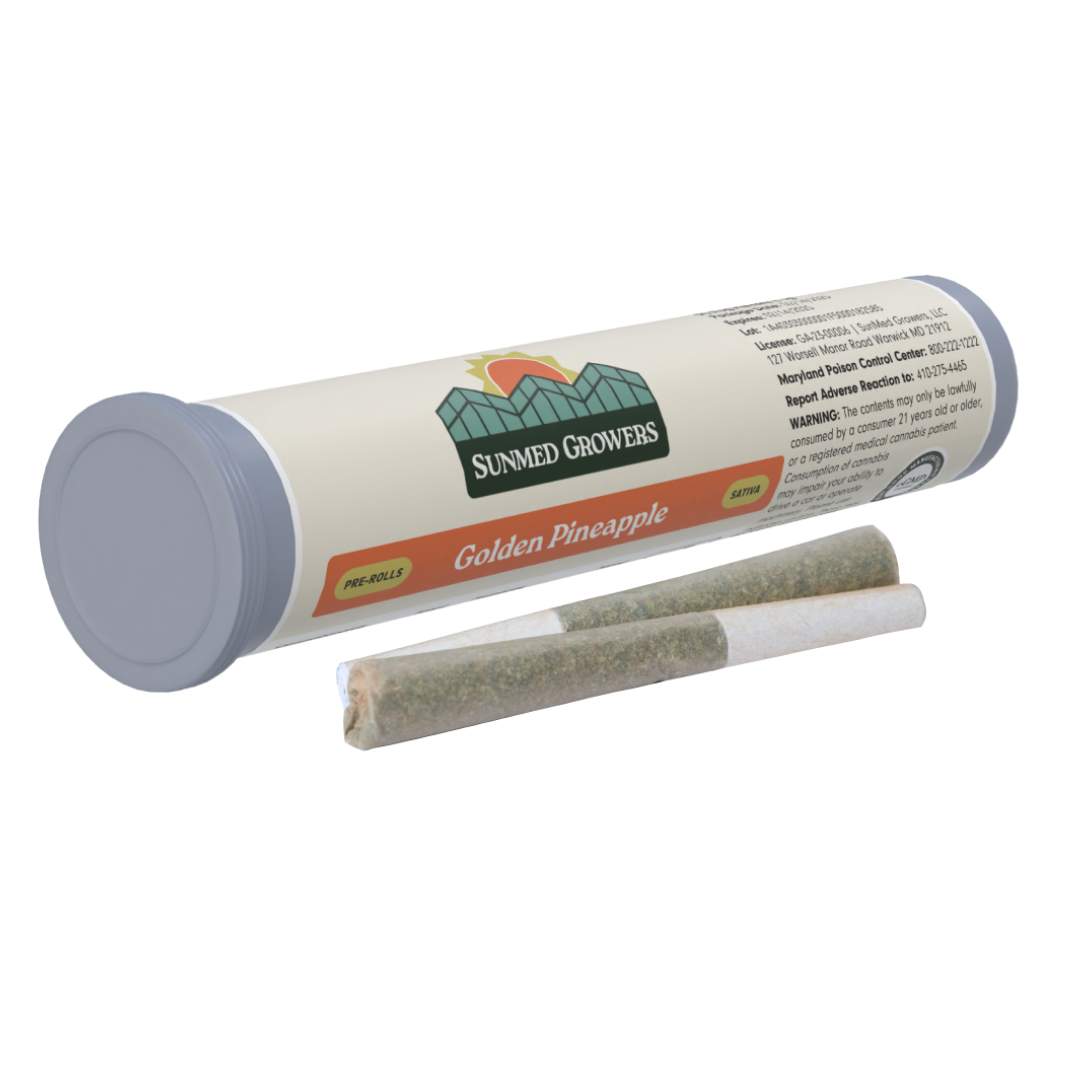 Golden Pineapple - 0.5g Packs - Sativa - 2pk