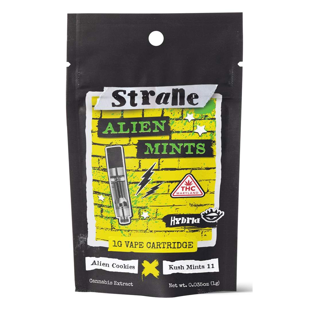 alien mints - 1g distillate cart - hybrid 