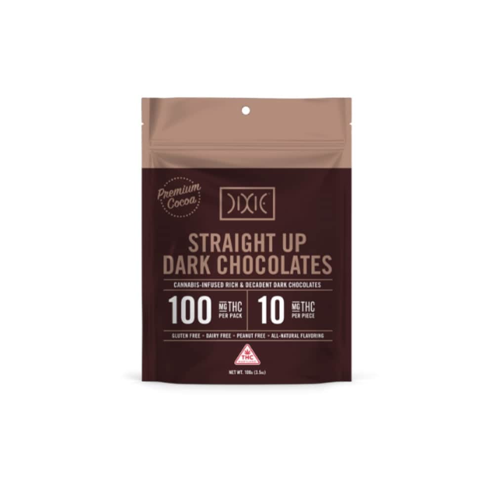 dark - 100mg chocolates - 10pk