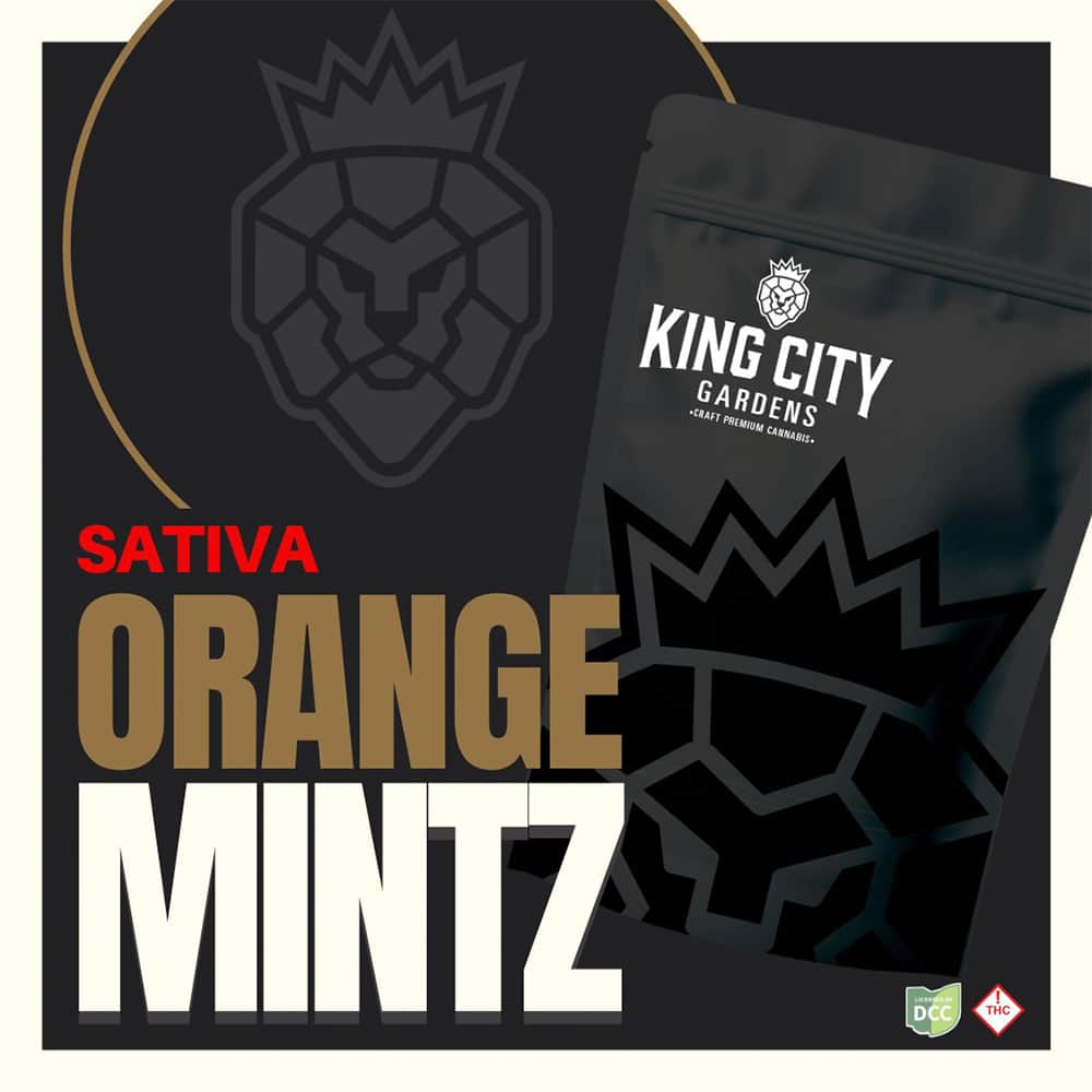 orange mintz - whole buds 14.15g - sativa
