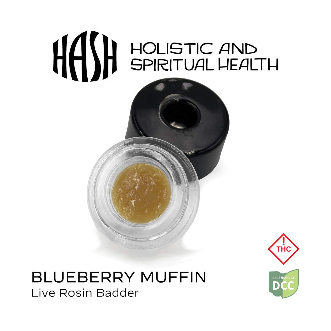 blueberry muffin - 1g  rosins - hybrid 