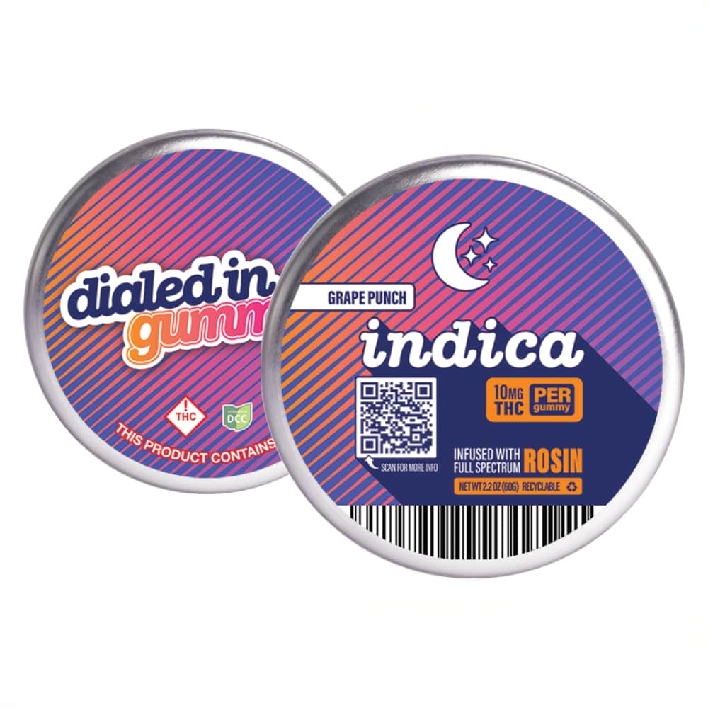 Grape Punch - 100mg Candies - Indica - 10pk