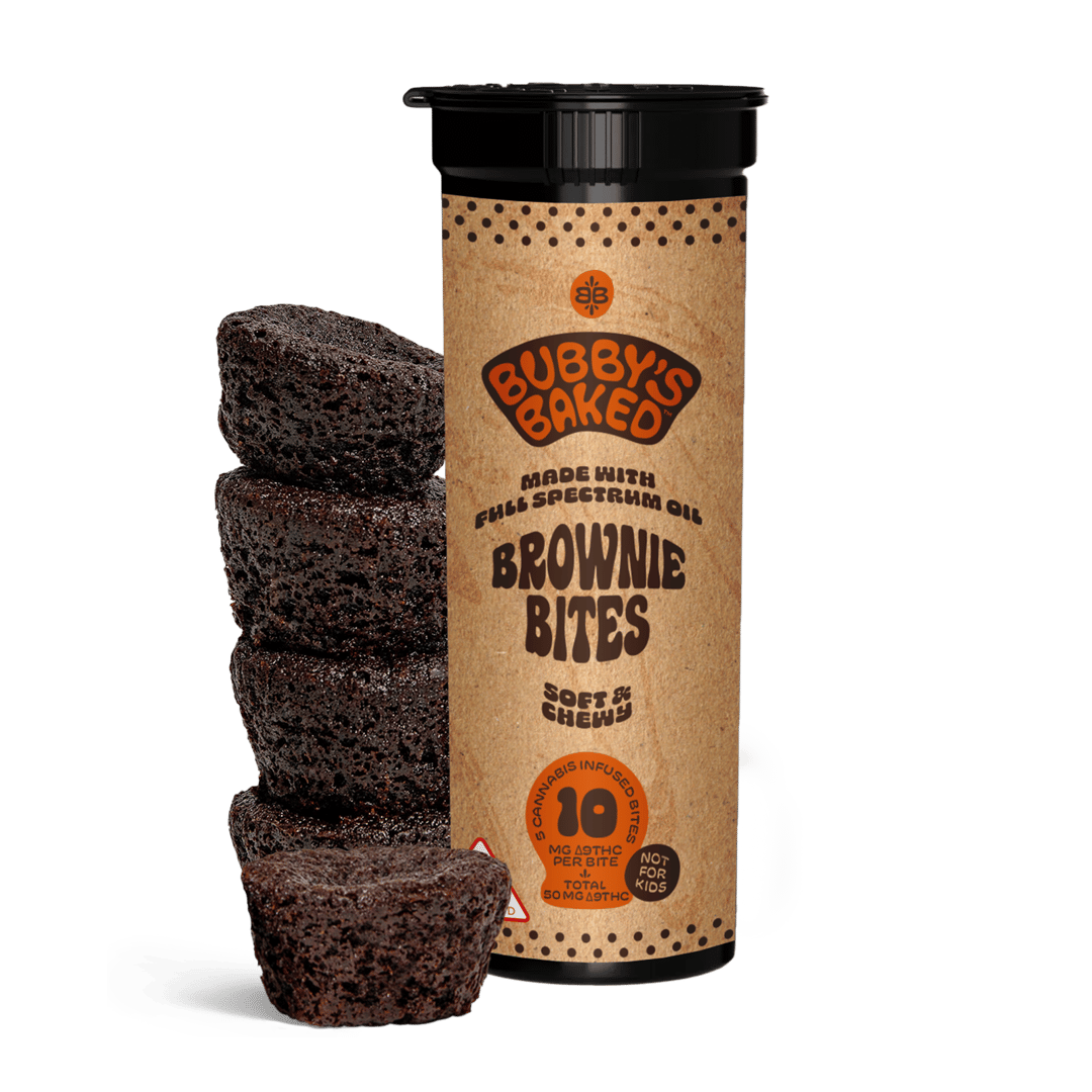 brownie bites - 50mg  baked goods - hybrid  - 5pk