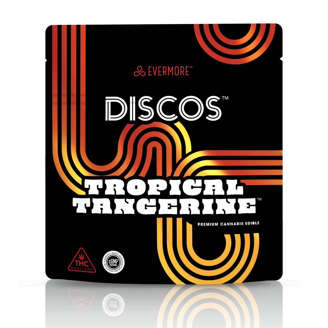 tropical tangerine - 100mg  candies   - 10pk