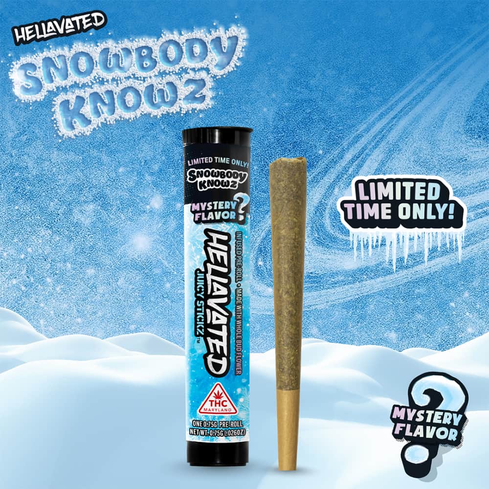 snowbody knowz - 0.75g infused - hybrid