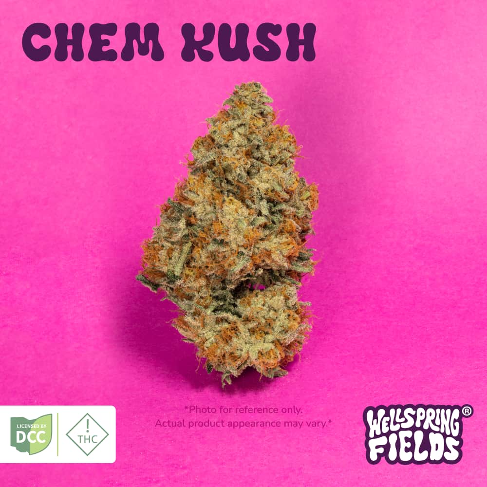 chem kush - 2.83g  whole buds - indica 