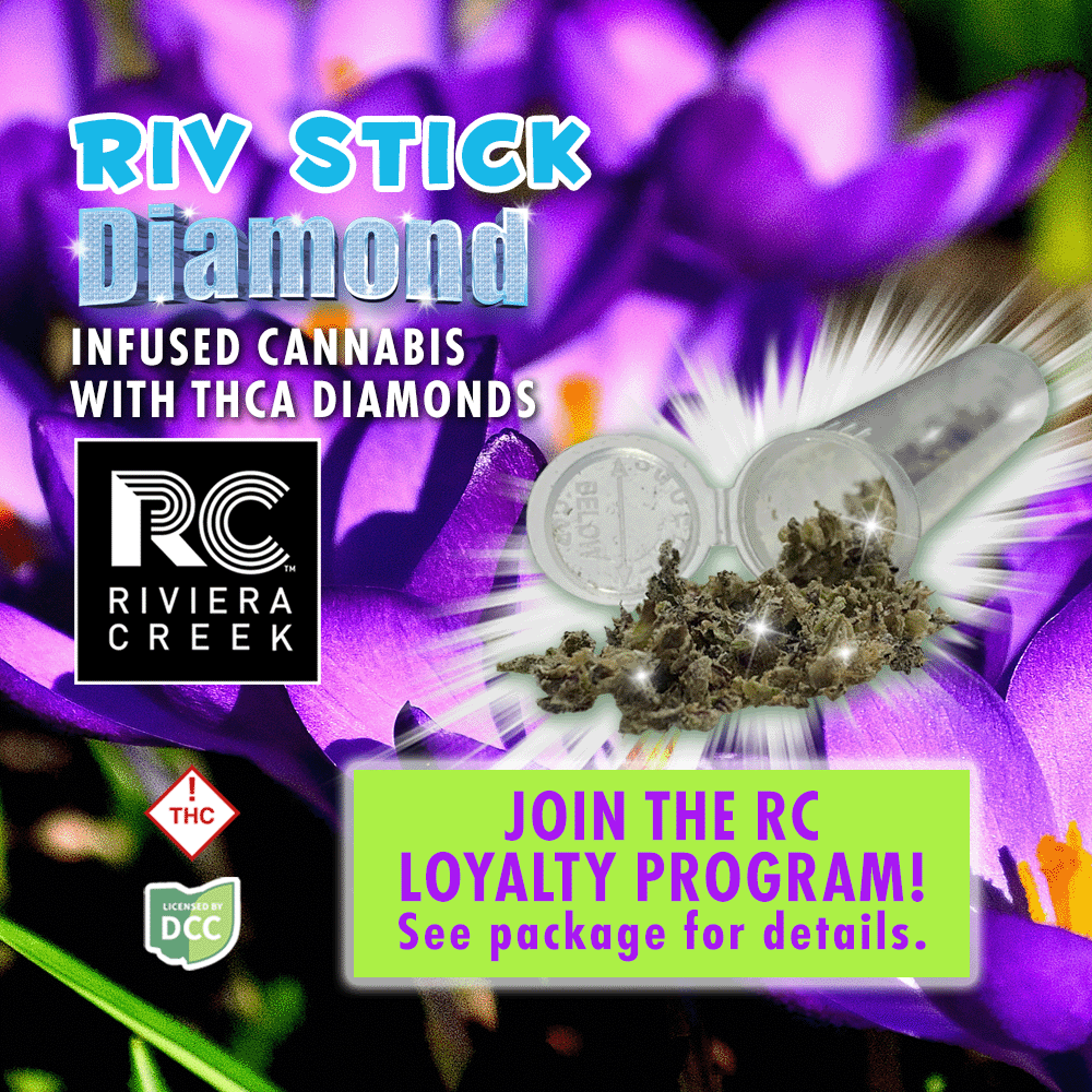 diamonds infused flower blend - 0.5g  riv stick - hybrid 