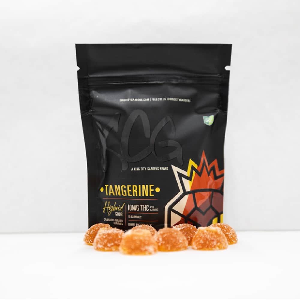 sour tangerine - candies 100mg - 10pk