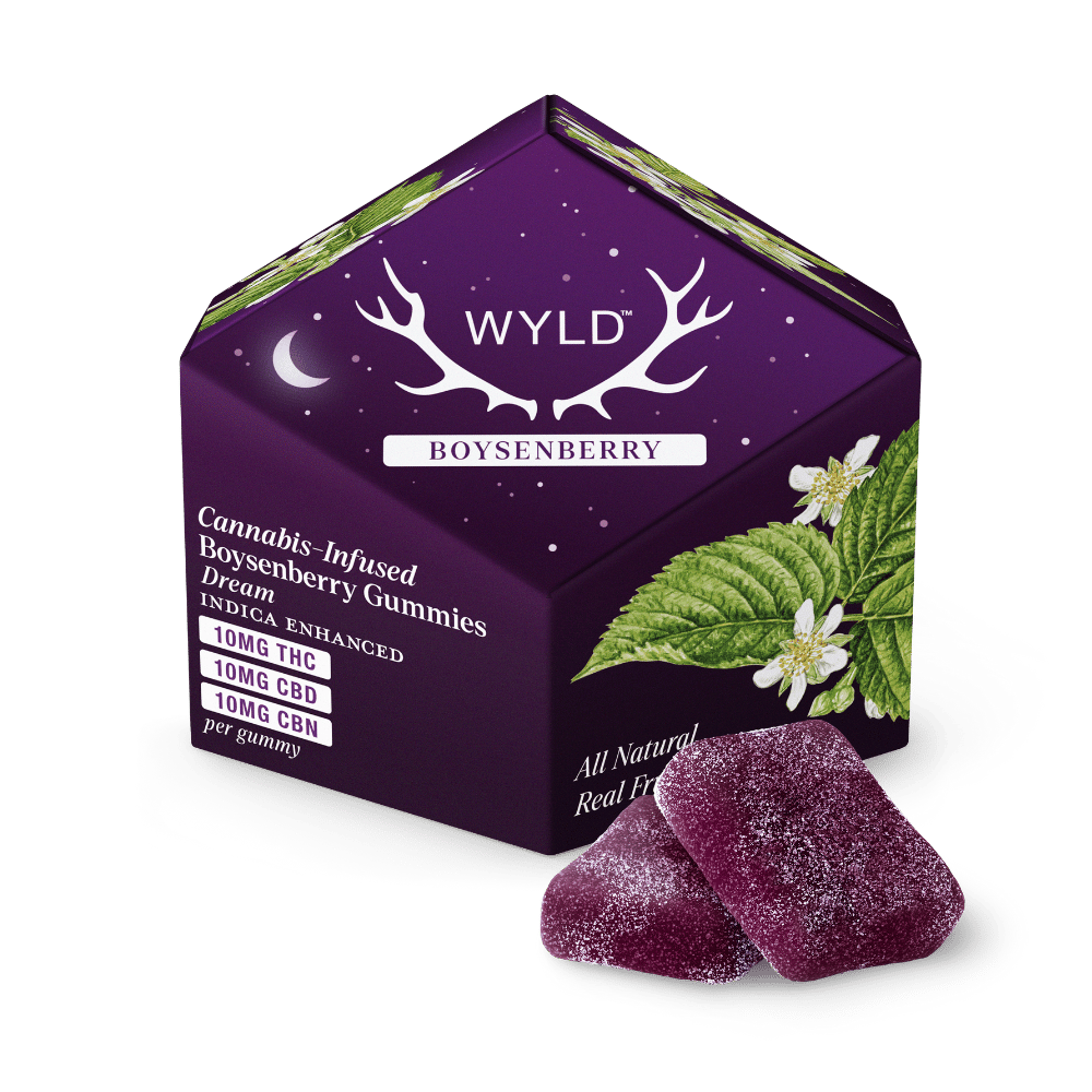 boysenberry 1:1:1 - 100mg candies - indica - 10pk