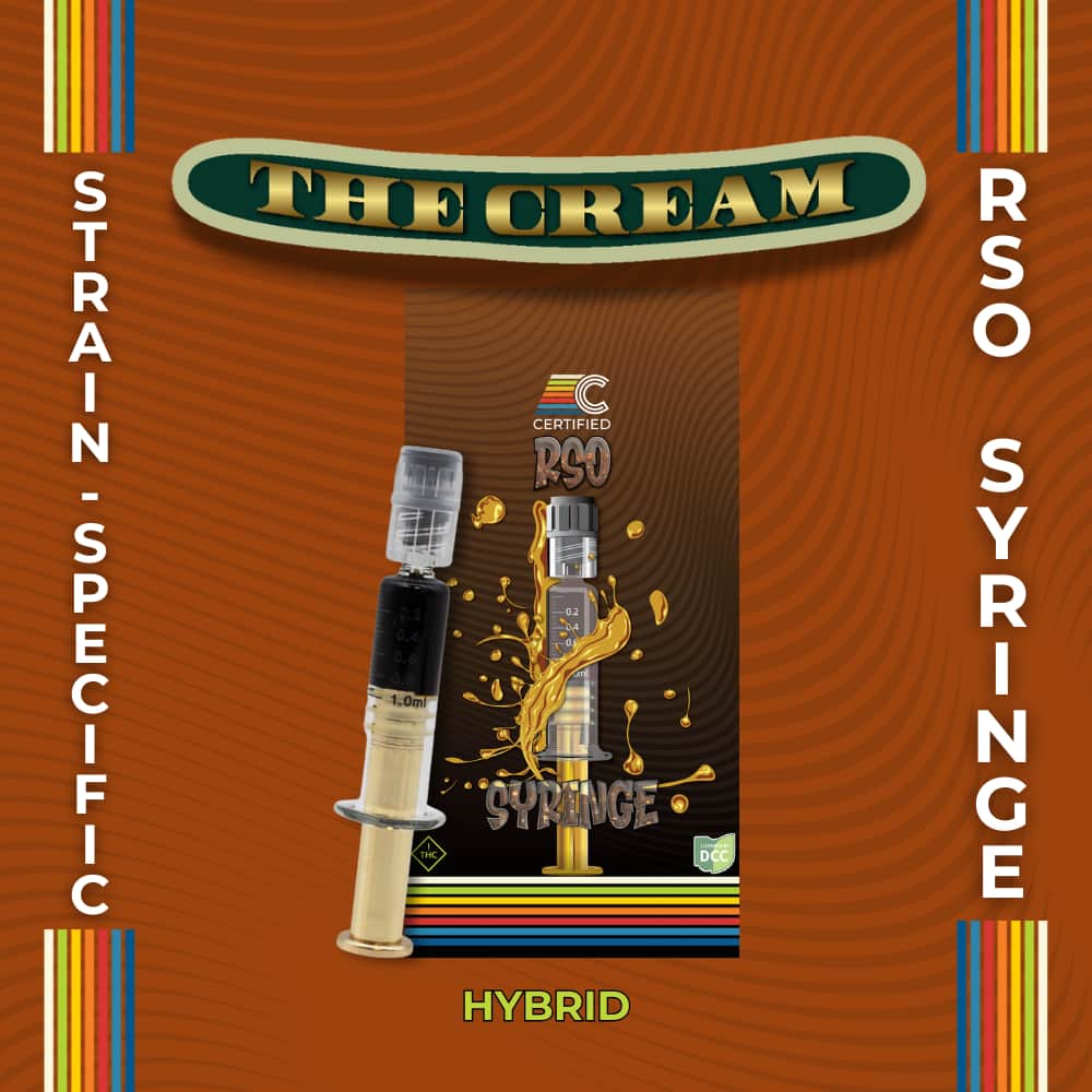 the cream - 1g  RSO - hybrid 