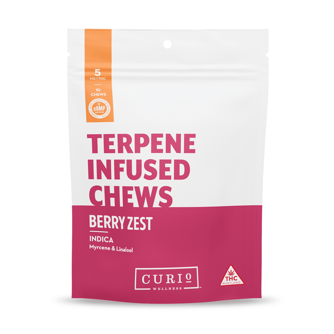 berry zest - 50mg  candies - indica  - 10pk