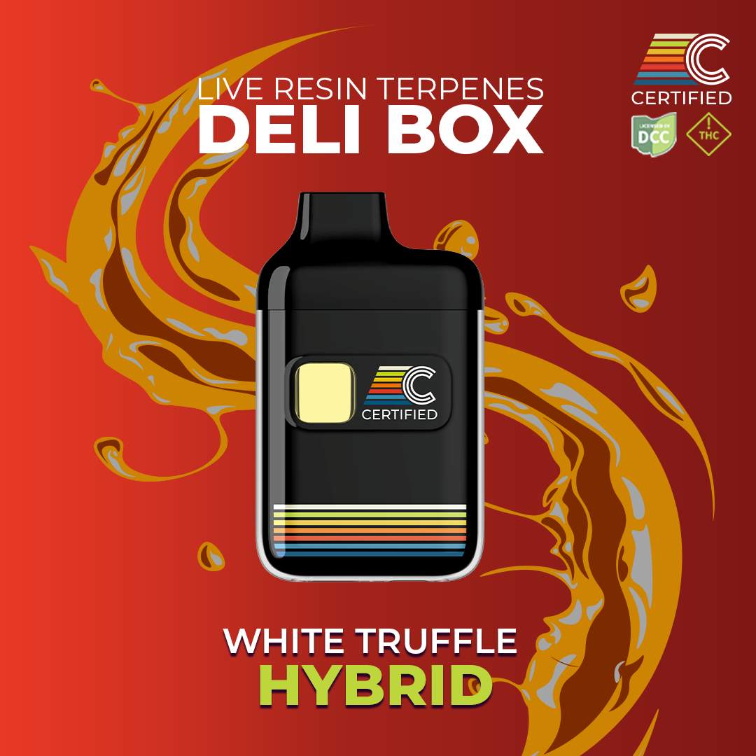 white truffle - 1g distillate disposables - indica 