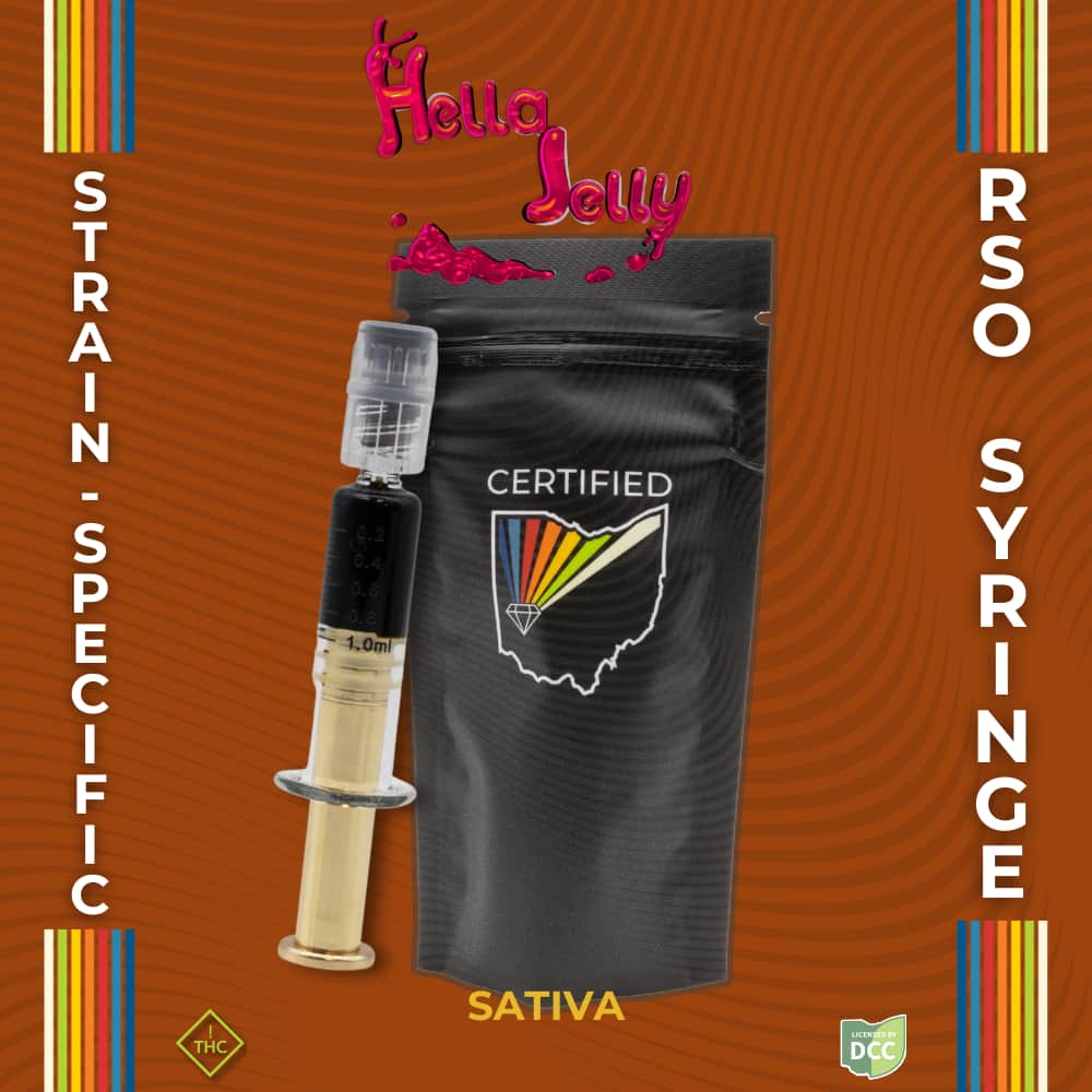 hella jelly - 1g  RSO - hybrid 