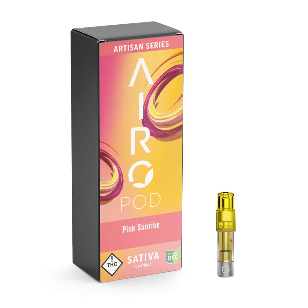 pink sunrise - 1g distillate airo pod - sativa 