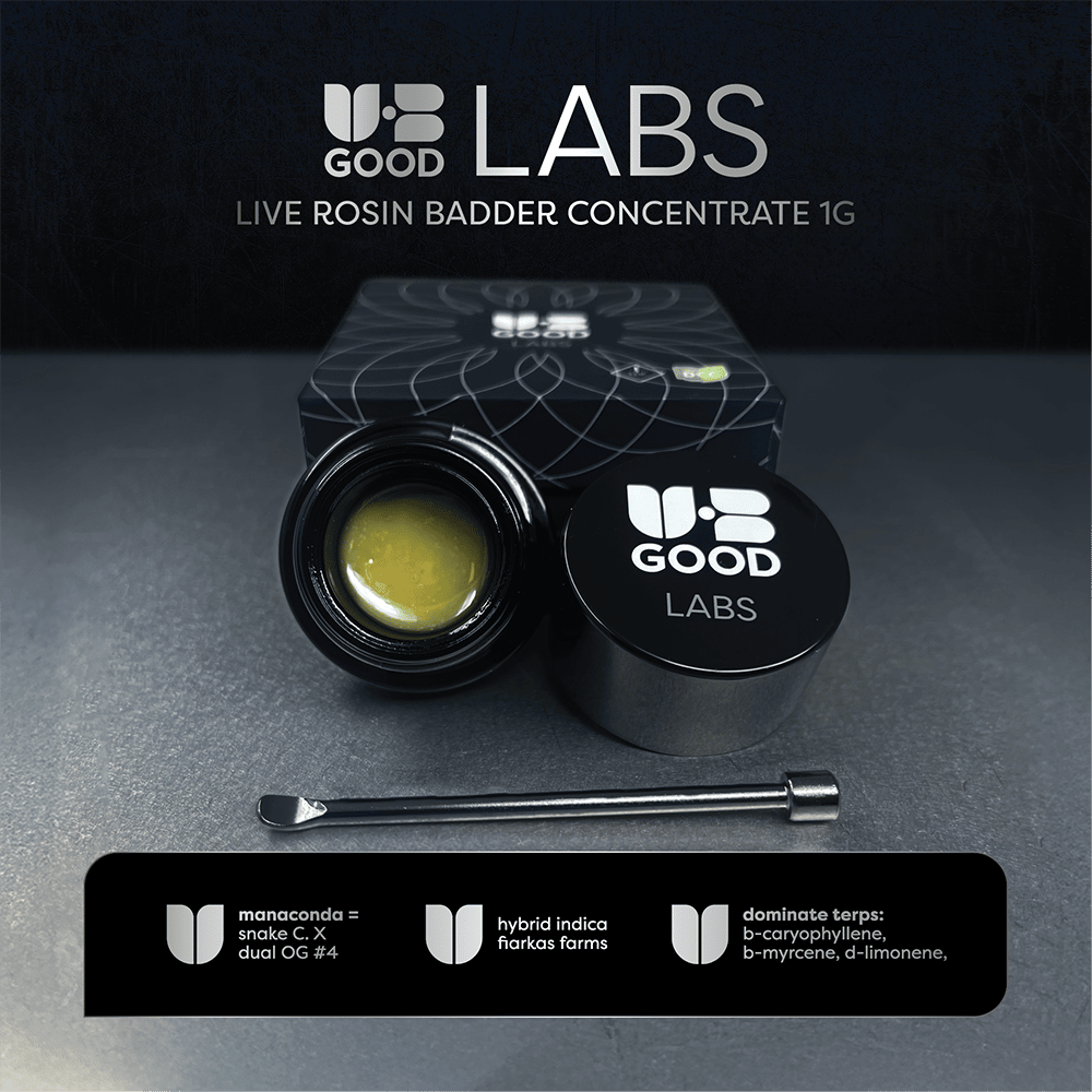 Mananaconda - 1g Badder - Hybrid