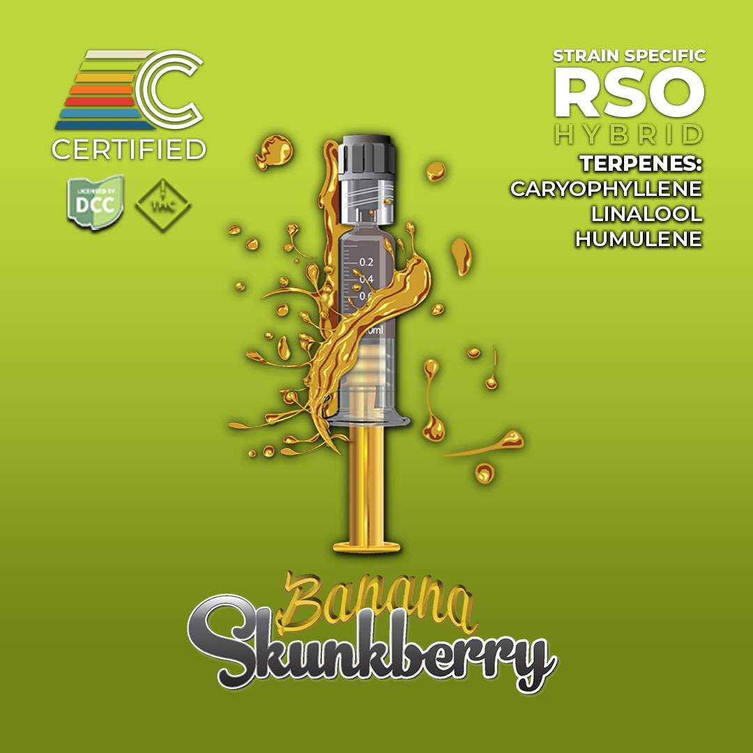 banana skunkberry - 1g  RSO - hybrid 