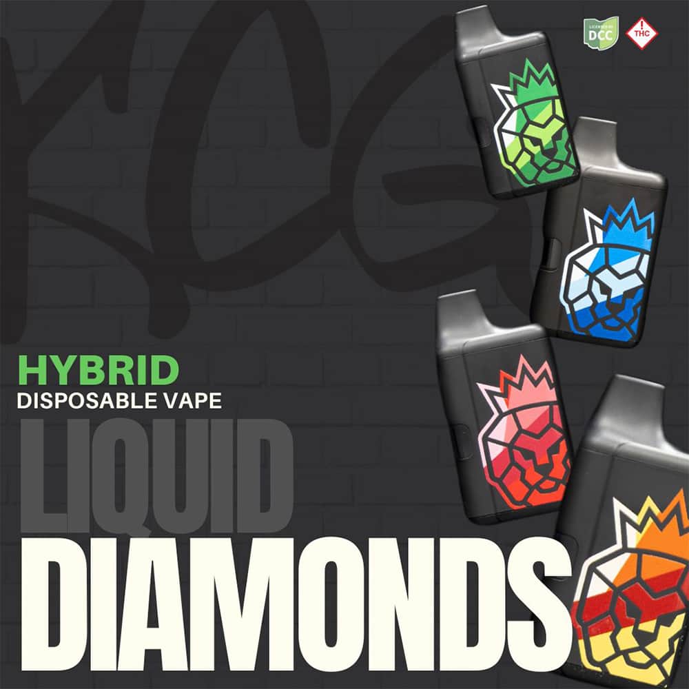 apple fritter - 1g distillate disposables - hybrid