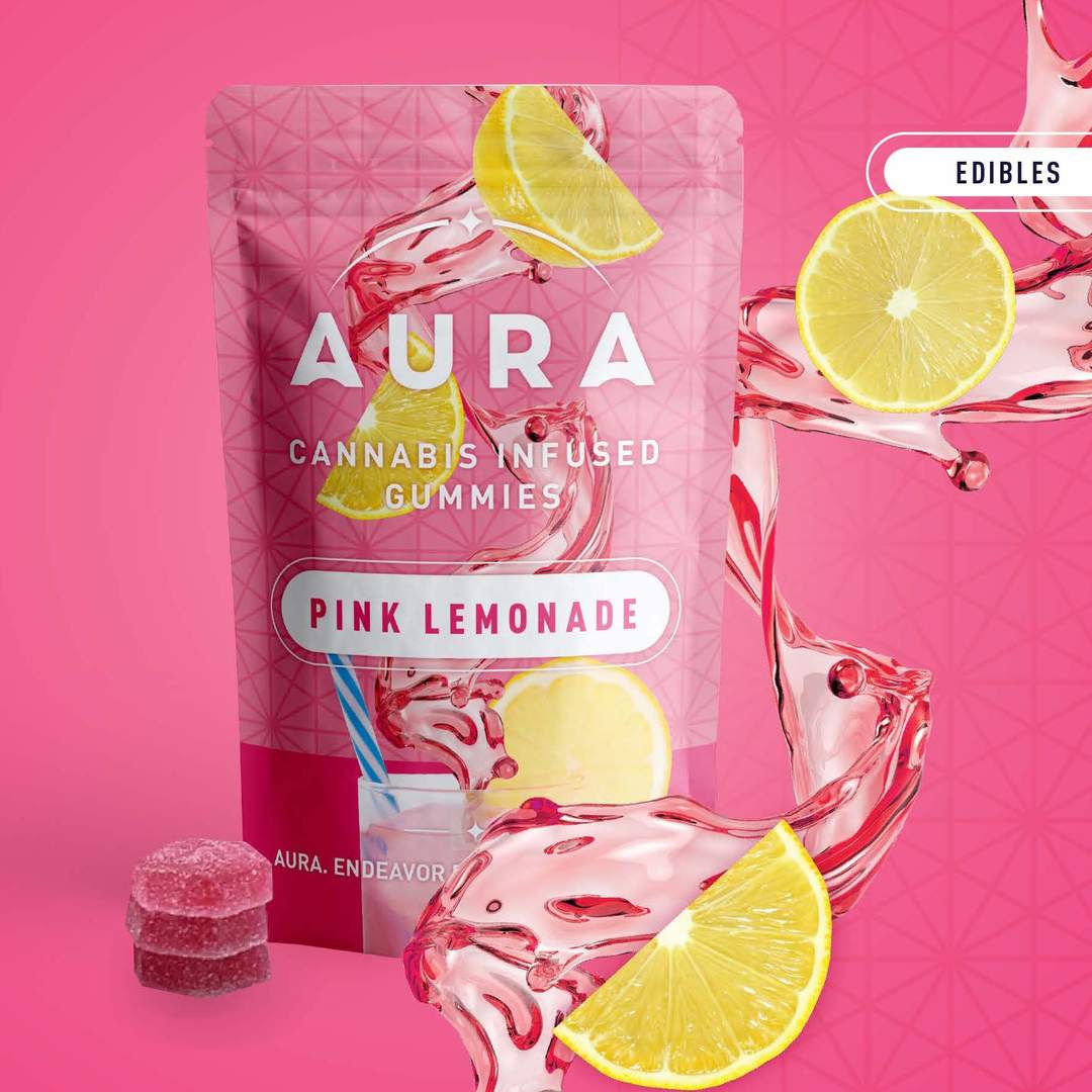 pink lemonade crunch entourage - 220mg candies - sativa - 22pk