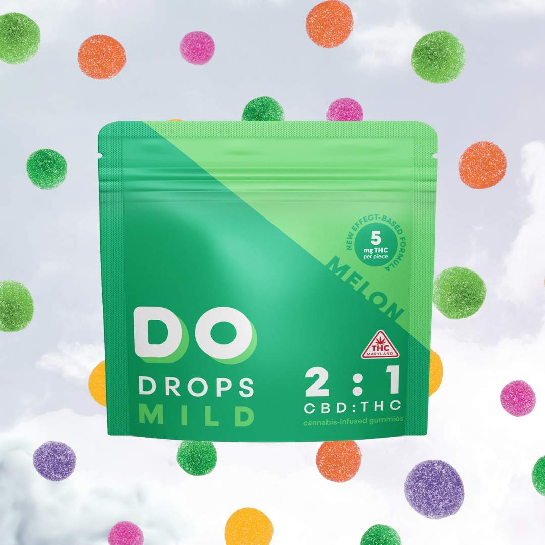 mild melon 2:1 - 50mg  candies - hybrid  - 10pk